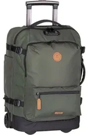 Cabaia Trolley Soft Suitcase Small, 2 Rollen grün
