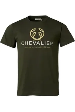 Chevalier T-Shirt T-Shirt Logo grün L