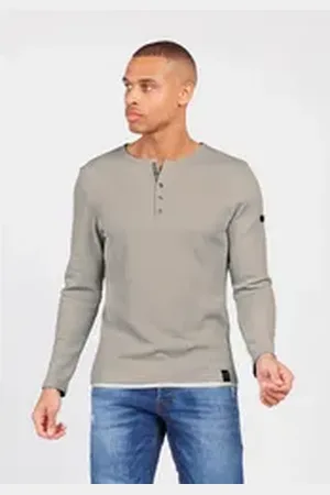 Key Largo Sweatjacke MSW SANDRO button grau S