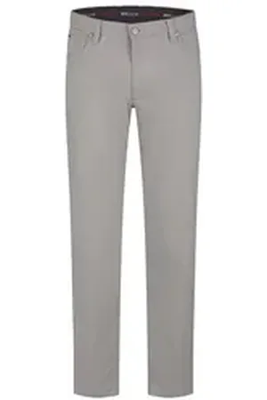 BRÜHL Stoffhose York (1-tlg) im klassischen 5-Pocket Style grau 27