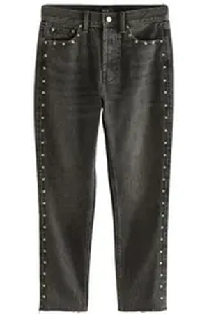 Next Straight-Jeans Jeans mit geradem Beinschnitt, Petite-Größe (1-tlg) schwarz 17 (GB: 6 Petite)