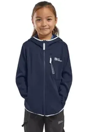 Jack Wolfskin Softshelljacke ACTAMIC GRID MIDLAYER K blau 128