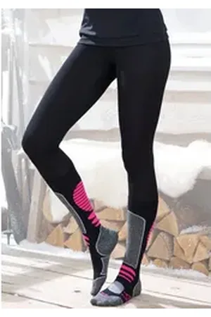 vivance collection Active Leggings mit 17% Wollanteil schwarz 36/38