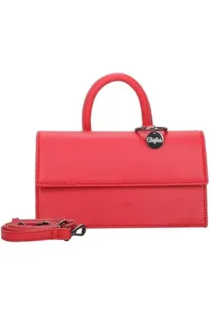 Buffalo Henkeltasche Clap01, mit abnehmbarem Schultergurt rot