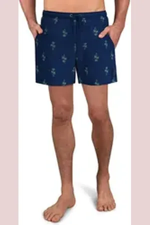 Ceceba Badehose Herren Badehose blau bedruckt (1-St) blau 9