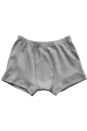 Hermko Boxer 2900 Jungen Pant 100% Bio-Baumwolle vom deutschen Hersteller grau 164