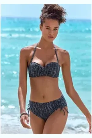 ELBSAND Bikini-Hose Letra mit tollem Wording schwarz 38