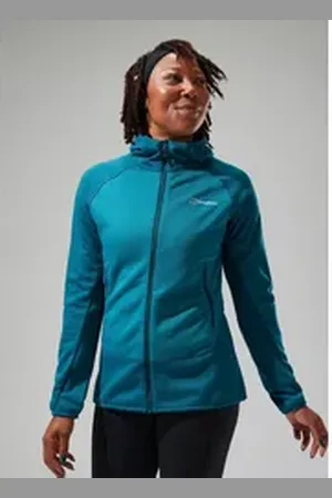 Berghaus Kapuzenpullover Heuberg mit Kapuze grün 3XL Damen