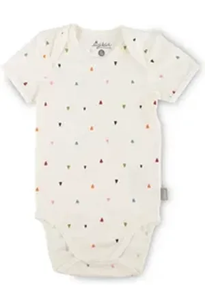 sigikid Kurzarmbody Baby Unterwäsche Body, kurzarm (1-tlg) weiß 86