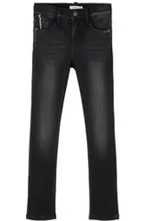 NAME IT Skinny-fit-Jeans NKMTHEO DNMCLAS PANT schwarz 146