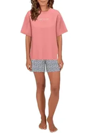 TOM TAILOR Sleepshirt Damen Shirt rot uni (1-tlg) rot 40
