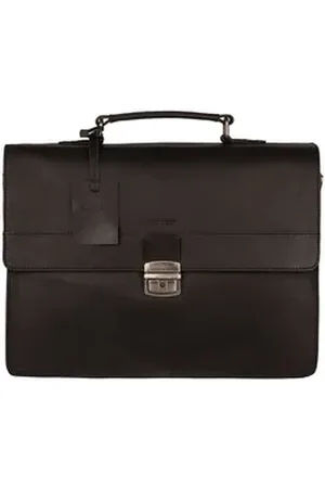Burkely Aktentasche Vintage schwarz
