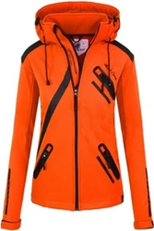 rock creek Softshelljacke Damen Softshelljacke Wanderjacke D-371 orange XS