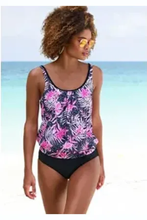 Buffalo Oversize-Tankini im Mustermix blau 40