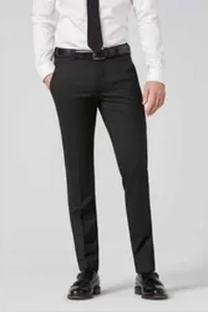 Meyer 5-Pocket-Jeans ROMA schwarz gabardine 9-288.09 - Konfektionsgrößen/Übergrößen schwarz 52