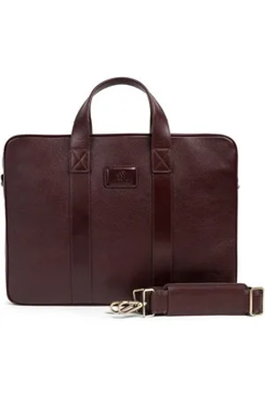 Indumentum Umhängetasche Herren Business Ledertasche IT-100 rot