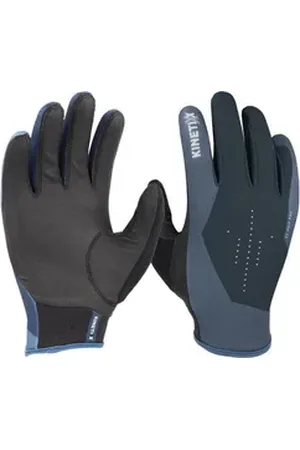 KinetiXx Langlaufhandschuhe Kinder-Langlaufhandschuhe Keke 2.0 Junior, (in blau oder gelb) Wasserabweisend, Grip, Atmungsaktiv, Winddicht, Hoher Tragekomfort blau 7