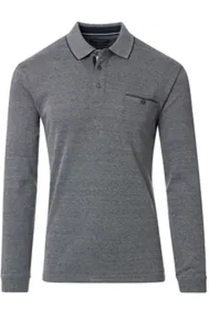 Venti CASAMODA Langarm-Poloshirt blau M