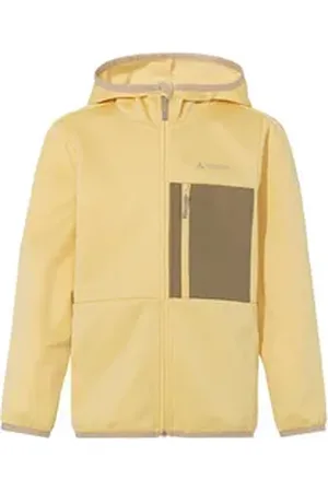 Vaude Outdoorjacke Kids Kikimora Jacket (1-St) leichte Kinder Fleecejacke für Alltag und Freizeit rot hüftlang | 122/128