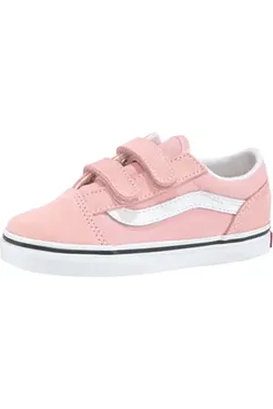Vans Old Skool Sneaker mit Klettverschluss für Kleinkinder rosa 22,5 EU