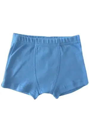 Hermko Boxer 2900 Jungen Pant 100% Bio-Baumwolle vom deutschen Hersteller blau 164