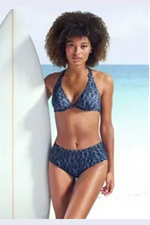 ELBSAND Bikini-Hose Letra mit tollem Wording schwarz 40