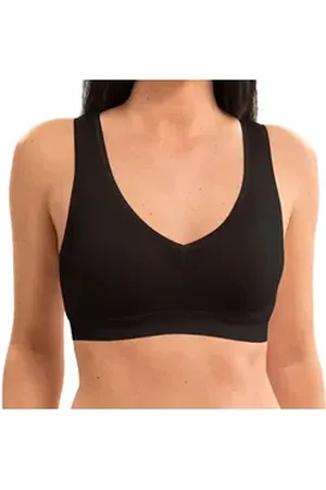Hermko Bustier 5420 Damen Bustier aus Baumwolle / Elastan schwarz 40/42 (M)