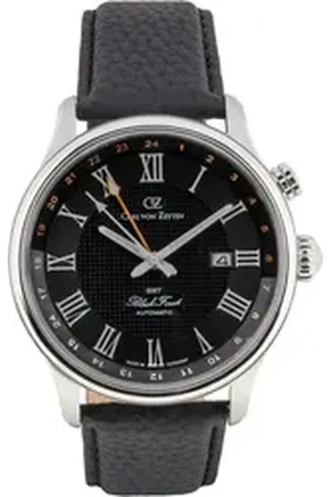 CARL VON ZEYTEN Automatikuhr Rench CVZ0087BKS, Armbanduhr, Herrenuhr, Made in Germany, Mechanische Uhr, Datum,analog schwarz