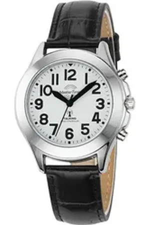 Master Time Quarzuhr MTLA-10705-60L sprechende Damen-Funkuhr MTLA-10705-60L sprechende Damen-Funkuhr