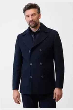 RICANO Kurzmantel Vincenzo Made in Europe blau L