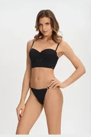 Marc & Andre Bügel-BH Glamour Girl mit Seide und Viskose schwarz 80