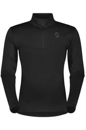 Scott Stehkragenpullover Defined Light Pullover körperbetont geschnitten schwarz L