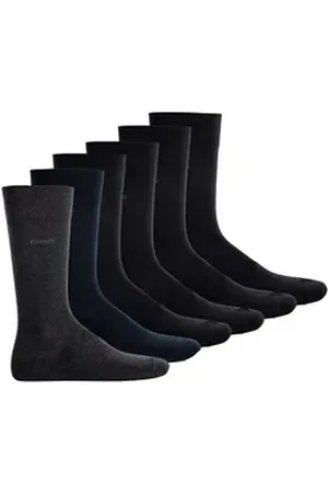 HUGO BOSS Kurzsocken Herren Socken 6er Pack Baumwollmischung (Packung, 6er Pack) schwarz 39-42
