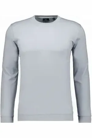 Ragman Langarmshirt silberfarben M