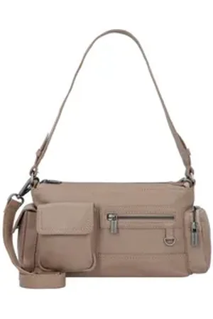 Cowboysbag Schultertasche Susanville, Leder braun