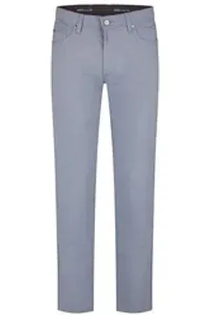 BRÜHL Stoffhose York (1-tlg) im klassischen 5-Pocket Style blau 54