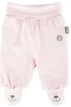sigikid Schlupfhose Hose mit geschlossenen Füßen Classic Baby (1-tlg) rosa 50