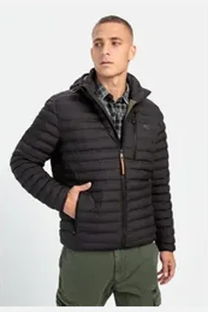 Camel Active Funktionsjacke aus recyceltem Polyester Reflektierende Details schwarz 62