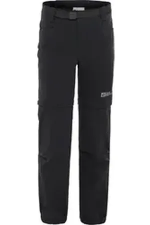 Jack Wolfskin Zip-off-Hose ACTIVE ZIP OFF PANTS K schwarz 164