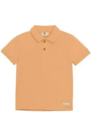 EN FANT Poloshirt ENPolo SS Stylisches Poloshirt orange 116