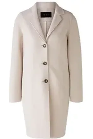 Oui Wollmantel Mayson (1-tlg) grau 38