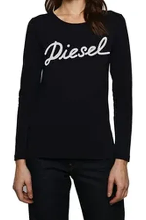 Diesel Longsleeve T-Sily-Simo Maglietta schwarz XXS