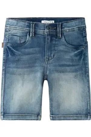 NAME IT Jeansshorts NKMTHEO XSL DNM L SHORTS 5495-TH blau 152