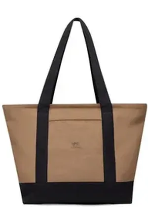 Lefrik Henkeltasche Strata, in veganer Qualität braun