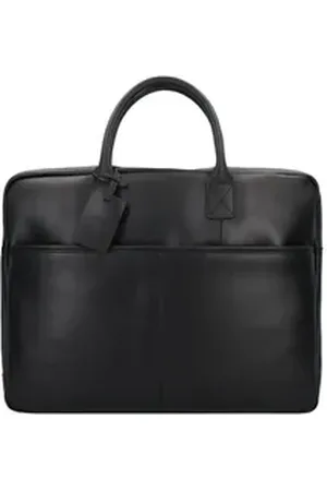 Burkely Aktentasche Vintage, Leder schwarz