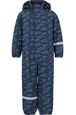 ZigZag Skianzug Tower Printed Coverall W-PRO 10000 NAVY blau 5