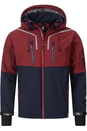 rock creek Softshelljacke Herren Softshelljacke Wanderjacke H-222 rot M