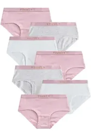 Next Hipster 7er-Pack Slips, Hipster (7-St) rosa 146-152 (11-12 J.)