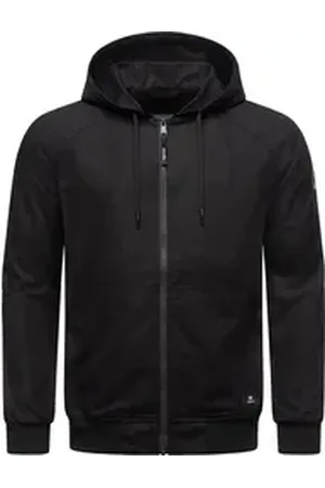 Ragwear Outdoorjacke Garoo Stylische Herren Übergangsjacke aus Ripstop-Material schwarz XL (54)