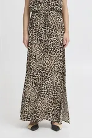 B YOUNG Midirock BYMMMJOELLA Einzigartiger Rock beige 40